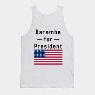 Harambe for President Tank Top